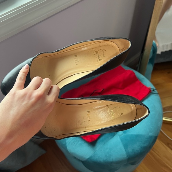 Christian Louboutin Bianca 120 Leather Pumps - Picture 6 of 10